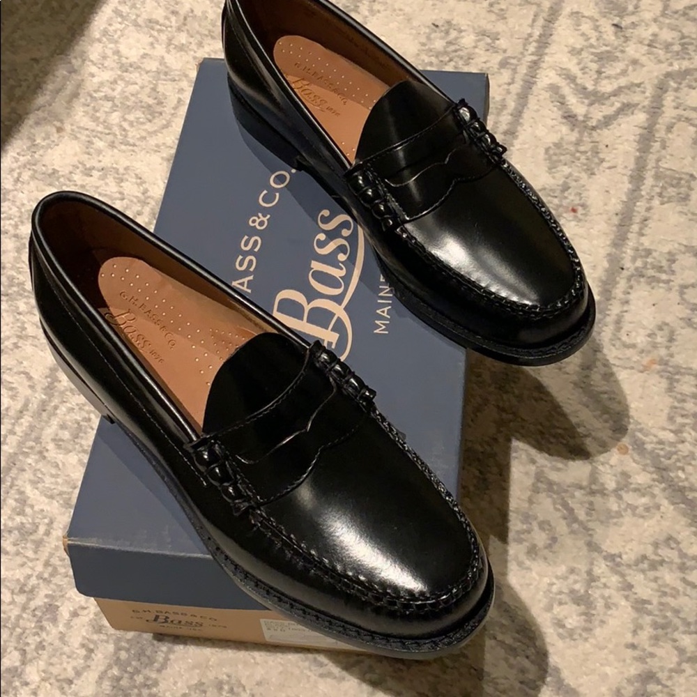 New Bass loafers